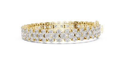 Regalia Wave Diamond Bracelet