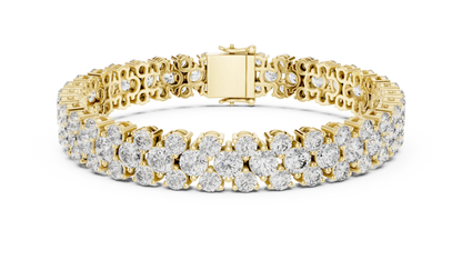 Regalia Wave Diamond Bracelet