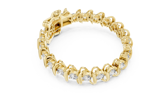 Ondelle Diamond Bracelet