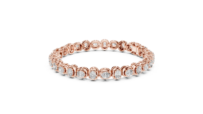 Open Link Diamond Bracelet