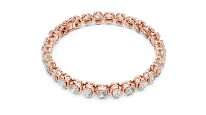 Open Link Diamond Bracelet