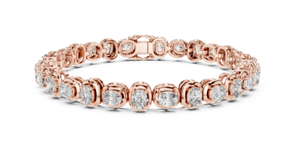 Open Link Diamond Bracelet