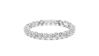 Open Link Diamond Bracelet