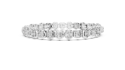 Open Link Diamond Bracelet