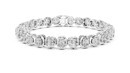 Open Link Diamond Bracelet