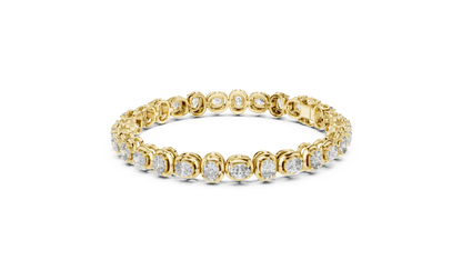 Open Link Diamond Bracelet