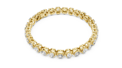 Open Link Diamond Bracelet
