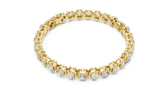 Open Link Diamond Bracelet