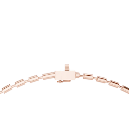 Baguette Row Diamond Pendant
