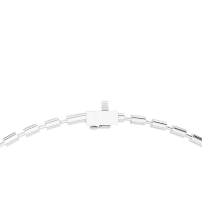 Baguette Row Diamond Pendant