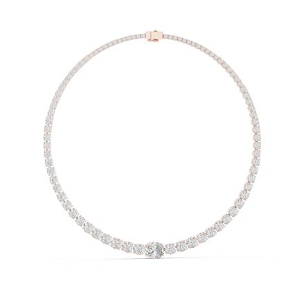 Grandeur Line Diamond Pendant
