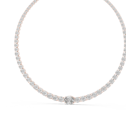 Grandeur Line Diamond Pendant