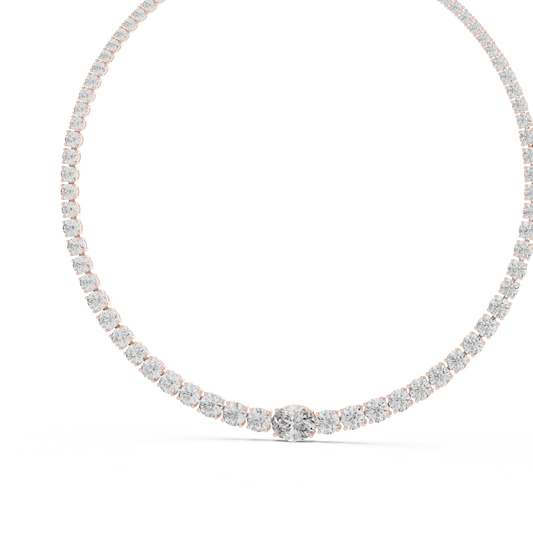 Grandeur Line Diamond Pendant