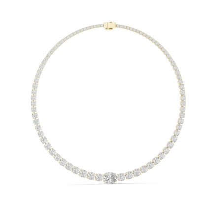 Grandeur Line Diamond Pendant