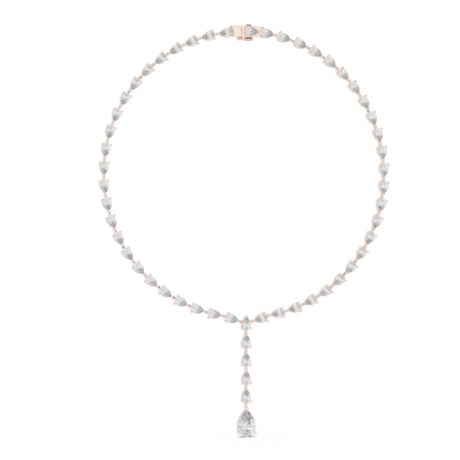 Falling Pears Diamond Pendant