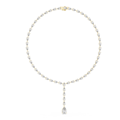 Falling Pears Diamond Pendant