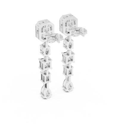 Pinnacle Drop Earrings