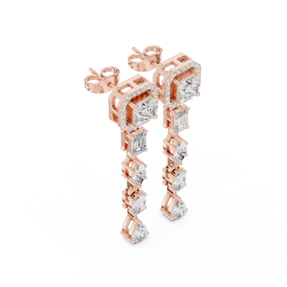 Lattice Drop Earrings