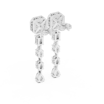 Lattice Drop Earrings