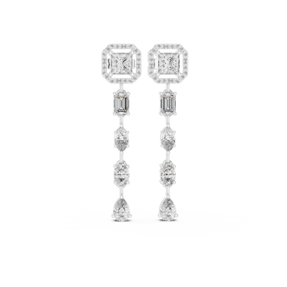 Lattice Drop Earrings