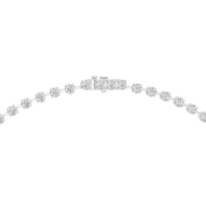 Solitaire Cascade Diamond Pendant