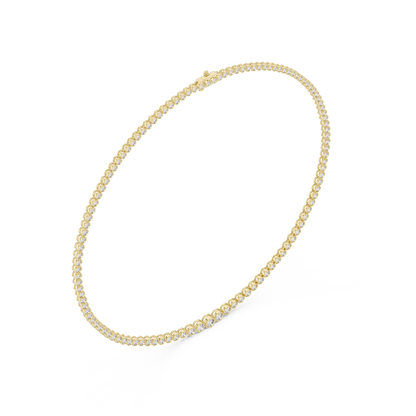 Bezel Row Diamond Pendant