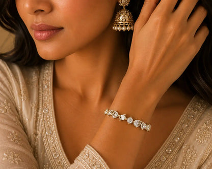 Medley Facet Diamond Bracelet