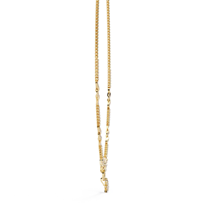 Infinity Knot Diamond Pendant