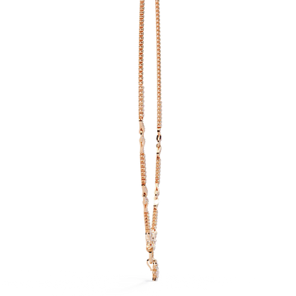Infinity Knot Diamond Pendant
