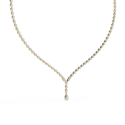 Falling Dew Diamond Pendant