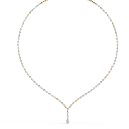 Falling Dew Diamond Pendant