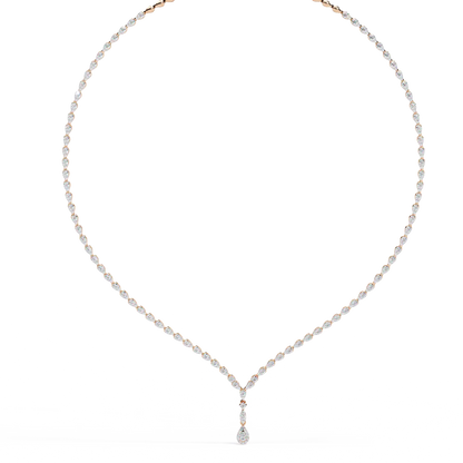 Falling Dew Diamond Pendant