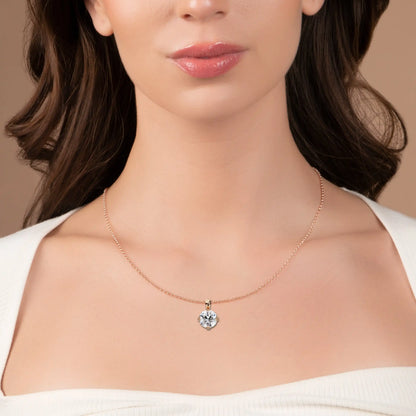 Simple Grace Diamond Pendant