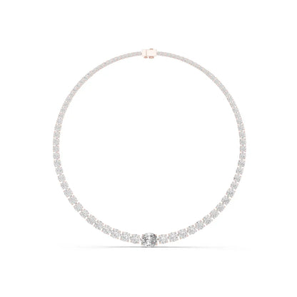 Grandeur Line Diamond Pendant