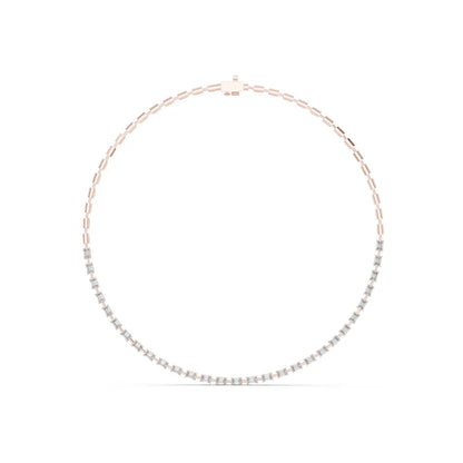 Baguette Row Diamond Pendant