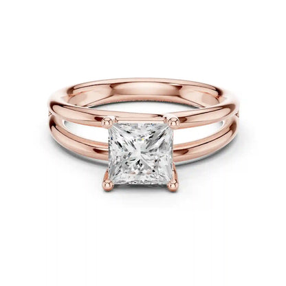 Crossing Streams Diamond Ring