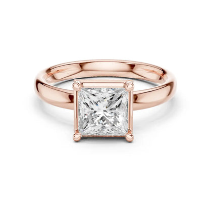 Pure Square Diamond Ring