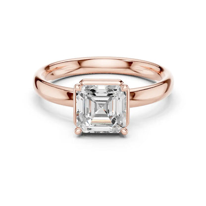 Step Vale Diamond Ring