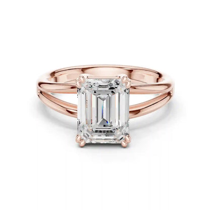 Split Stem Diamond Ring