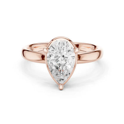 Teardrop Vow Diamond Ring