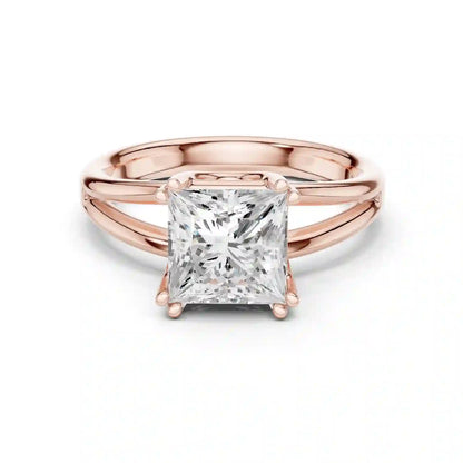 Split Band Diamond Ring