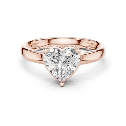 Coeur Solene Diamond Ring