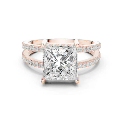 Duetta Rift Diamond Ring