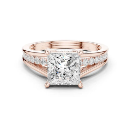 Verdant Split Diamond Ring