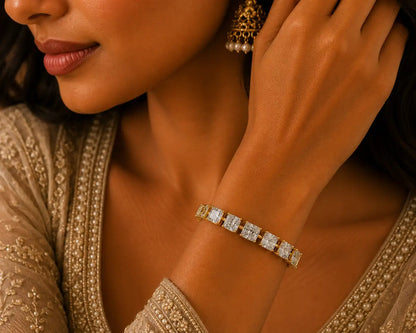 Radiance Chain Diamond Bracelet