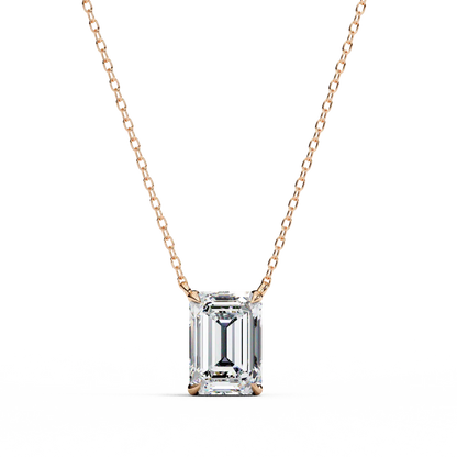 Ora Solitaire Diamond Pendant