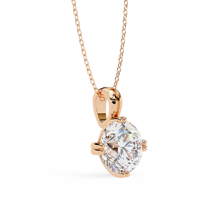 Simple Grace Diamond Pendant