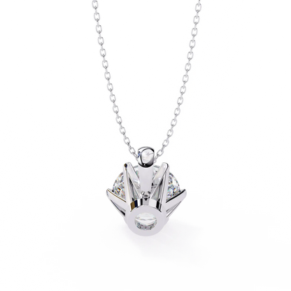 Solitaire Reign Diamond Pendant