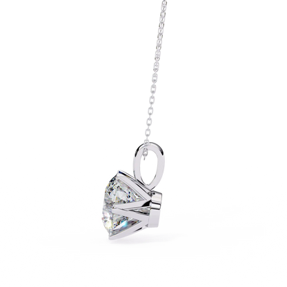Solitaire Reign Diamond Pendant