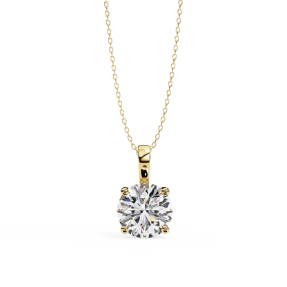 Simple Sparkle Diamond Pendant